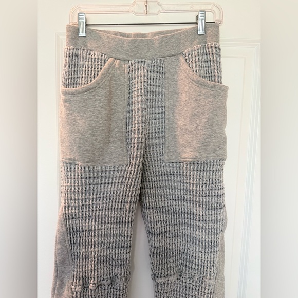 Out from Under (UO) Grey Dasha Textured Joggers - Picture 3 of 7